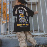 WENT FAST HAD FUN T-SHIRT - BLACK