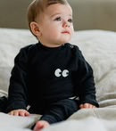 NUNUNU BABY SIDE EYE SET - BLACK