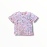 CALIFORNIAN VINTAGE T-SHIRT - BABY PINK SPLATTER