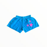 FIREHOUSE SHORT - TURQUOISE/STAR