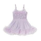 TUTU DU MONDE BEBE CELESTIAL SHINE TUTU DRESS - PASTEL LILAC