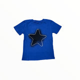 CALIFORNIAN VINTAGE T-SHIRT - ROYAL BLUE/ ONE STAR