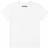 KATIE J TWEEN ACEY COTTON SOLID TEE - WHITE