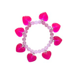M2B HEART CHARM BRACELETS