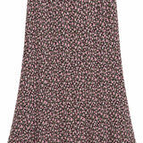 KATE J. TWEEN COCO BUSTIER TOP AND MAXI SKIRT - ESPRESSO FLORAL