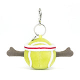 JELLYCAT AMUSEABLES SPORTS TENNIS BAG CHARM