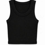 KATIE J TWEEN ASTRID RACER BACK - BLACK