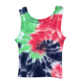 KATIE J LIVI TANK - TIE DYE/FRUIT SWIRL