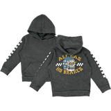 TINY WHALES ALL GAS HOODIE AND ROAD TRIP SET - MINERAL BLACK