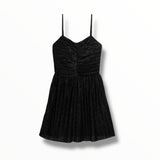 KATIE J. TWEEN SABRINA DRESS - BLACK