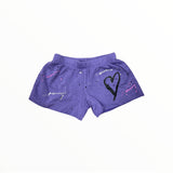 FIREHOUSE SHORT -  VIOLET/SMILE TOSS/SPLATTER
