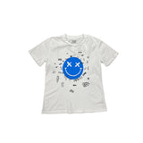 CALIFORNIAN VINTAGE T-SHIRT - WHITE/HAPPY FACE