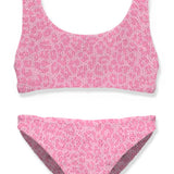 MC2 SAINT BARTH BAKER BIKINI - PASTEL LEOPARD PINK