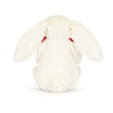 JELLYCAT BASHFUL RED LOVE HEART BUNNY
