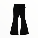 T2LOVE FITTED FLARE PANT- BLACK