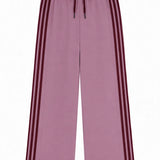 KATIE J TWEEN BECKY PANT - DUSTY ORCHID/BURGUNDY
