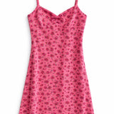 KATIE J. TWEEN BETSY DRESS - ROSE FLORAL
