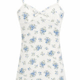 KATIE J. TWEEN BETSY DRESS - WHITE FLORAL