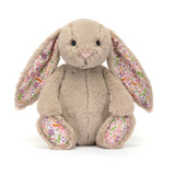 JELLY CAT BASHFUL BLOSSOM BUNNY - BEIGE