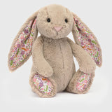 JELLY CAT BASHFUL BLOSSOM BUNNY - BEIGE