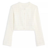 KATIE J TWEEN BRI CARDIGAN - VINTAGE WHITE
