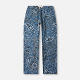THE DRIP SHOP COZY FLANNEL PANTS- PAISLEY