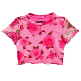 KATE J. TWEEN BOBBIE SKIRT AND TOP - ROSE MESH
