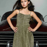 KATIE J. TWEEN SABRINA DRESS - BLACK
