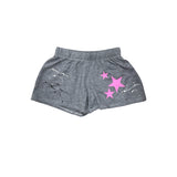 FIREHOUSE SHORT -  HEATHER GRAY/STAR TRIO