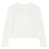 KATIE J TWEEN OZZIE SWEATER - VINTAGE WHITE