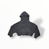 KATIE J TWEEN RYNA BUBBLE HOODIE - CHARCOAL