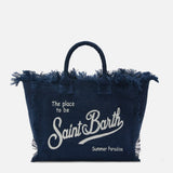 MC2 SAINT BARTH COLETTE BAG - NAVY LINEN (PRE-ORDER)