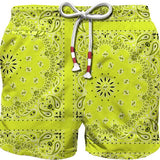 MC2 SAINT BARTH SWIM TRUNK - NEON YELLOW BANDANA