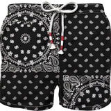 MC2 SAINT BARTH SWIM TRUNK - BLACK BANDANA