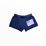 FIREHOUSE SHORT - NAVY/FLAG