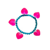 M2B HEART CHARM BRACELETS