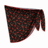 KATIE J BIKINI AND SARONG - CHERRY