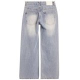 KATIE J TWEEN CINCINNATI DISTRESSED WIDE LEG JEANS