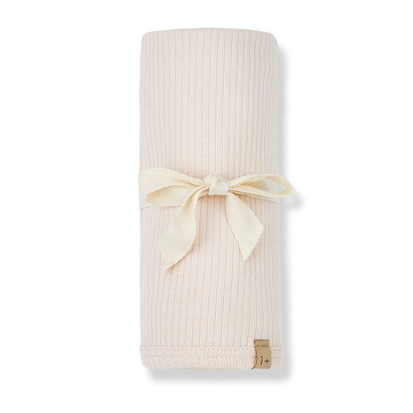 1+ IN THE FAMILY ASIS BLANKET - BLUSH