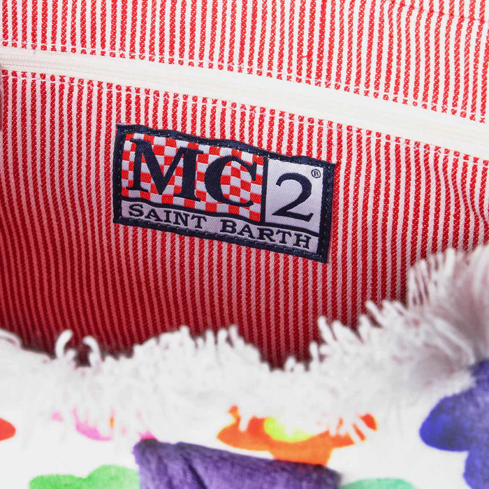 MC2 SAINT BARTH COLETTE TERRY BAG - MULTI DAISY