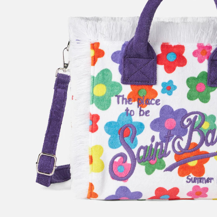 MC2 SAINT BARTH COLETTE TERRY BAG - MULTI DAISY