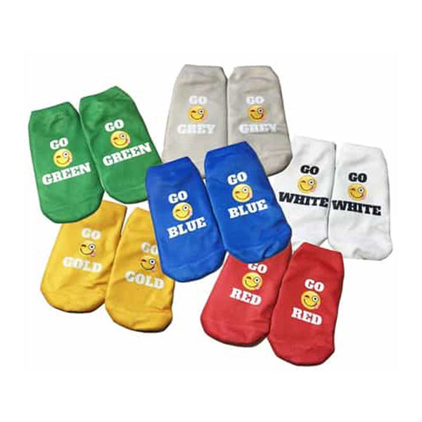 TOP TRENZ ANKLE SOCKS - COLOR WAR