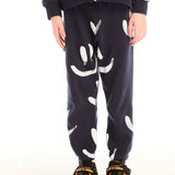 CHASER SMILEYS HOODIE AND SWEATS SET - NAVY