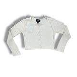 FLOWERS BY ZOE SPARKLE CARDIGAN - CREAM