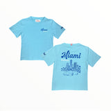 MC2 SAINT BARTH T-SHIRT - MIAMI CAR/BLUE