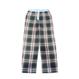 KATIE J. TWEEN BREE PANT 2 - BLACK/PINK PLAID