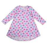ESME LONG SLEEVE DRESS - CANDY HEARTS