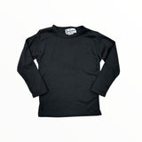 DORI CREATION RIBBED LONG SLEEVE - BLACK