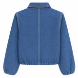 KATIE J TWEEN DUMBO DENIM BUBBLE JACKET
