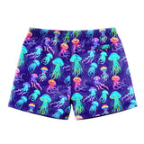 LIMEAPPLE DYLAN BOYS BOARD SHORT - NEON JELLYFISH